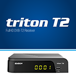 TRITON T2! ΝΕΟΣ, ΟΛΟΚΑΙΝΟΥΡΙΟΣ FULL HD ΕΠΙΓΕΙΟΣ ΨΗΦΙΑΚΟΣ ΔΕΚΤΗΣ DVB-T2!