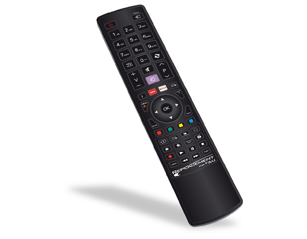 REMOTE CONTROLS / REPLACEMENT / RCU JOLLY LINE REPLACEMENT F&U TV