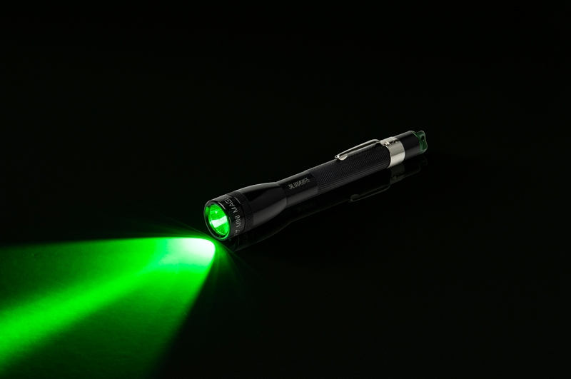 Green flashlight store