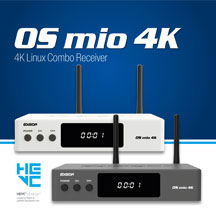 EDISION OS MIO, THE 4K UHD RECEIVER FROM EDISION!