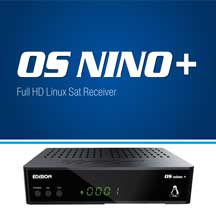 EDISION OS NINO+ DVB-S2, Α NEW MODEL OF EDISION LINUX RECEIVER!