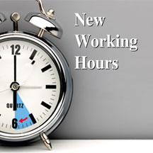EDISION NEW WORKING HOURS