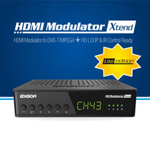 NEW MEMBER IN THE EDISION HDMI MODULATOR SERIES