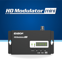 NEW!  EDISION HDMI Modulator Mini. ALL THE FEATURES IN A MINI SIZE AND EXTRA ATTRACTIVE PRICE.