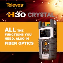 TELEVES H30CRYSTAL , NEW VERSION WITH FIBER OPTIC MEASUREMENTS!