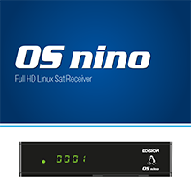  OS NINO DVB-S2, a new E2 LINUX Full High Definition satellite receiver from EDISION!