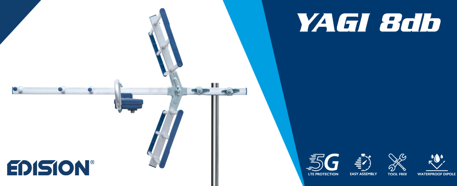 YAGI 8db 