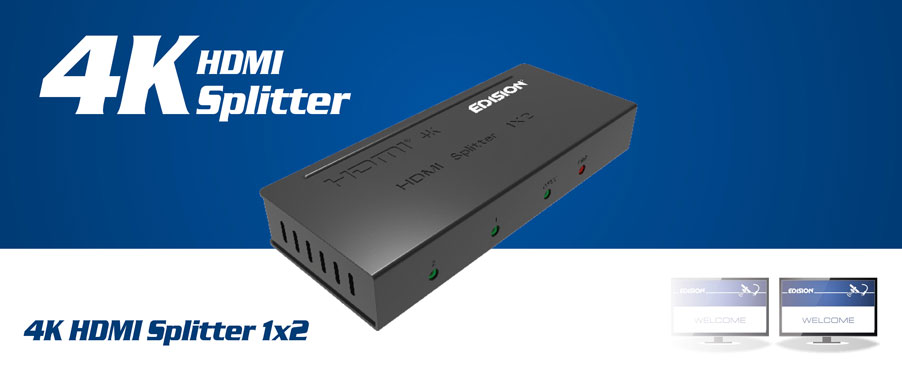 4K HDMI SPLITTER 1X2