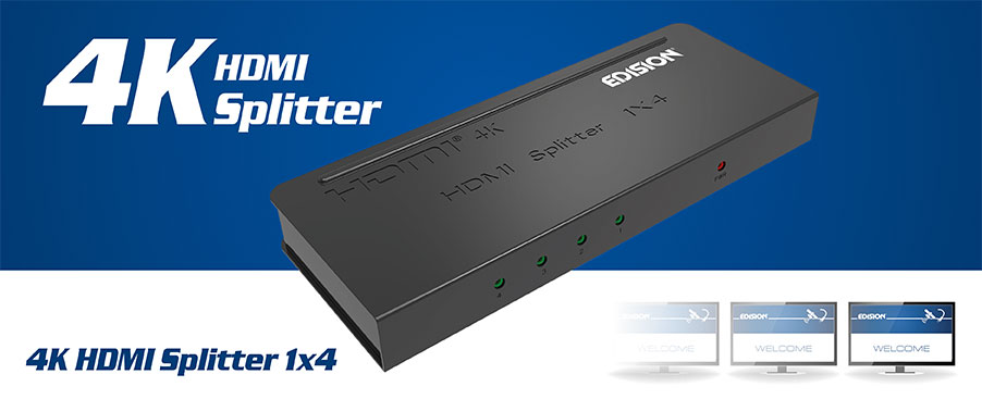 4K HDMI SPLITTER 1X4