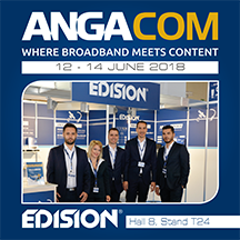 Η EDISION ΣΤΗΝ ANGACOM 2018