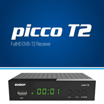 EDISION PICCO T2. ΝΕΟΣ, ΟΛΟΚΑΙΝΟΥΡΙΟΣ FULL HD ΕΠΙΓΕΙΟΣ ΨΗΦΙΑΚΟΣ ΔΕΚΤΗΣ DVB-T2!