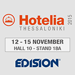 EDISION HELLAS in HOTELIA 2015 EXHIBITION