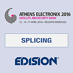 OPTIC FIBER FUSION SPLICING, in EDISION STAND!