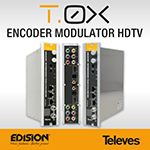 NEW! TELEVES HDTV T.0X Encoder TWIN HDMI/YPbPr/IP MPEG2/4 to QAM/COFDM/IP 